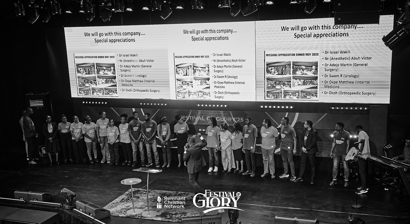 WORKING THE WORKS...RCN MEDICAL MISSIONS TEAM